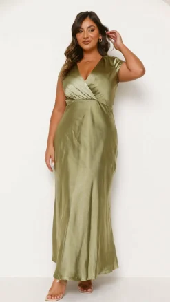 Selma Maxi Dress - Olive