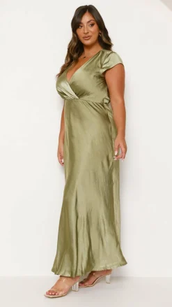 Selma Maxi Dress - Olive