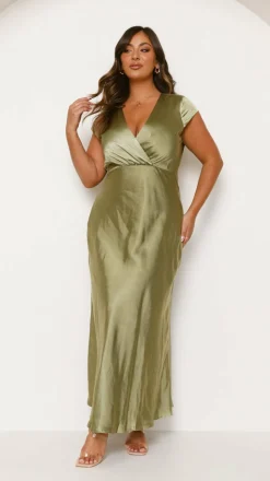 Selma Maxi Dress - Olive