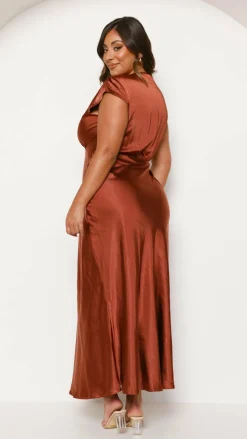 Selma Maxi Dress - Rust