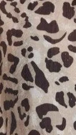 Shanise Button Up Shirt - Leopard Print