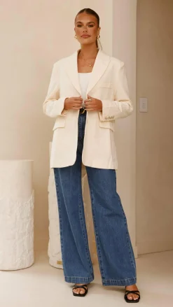 Shannon Blazer - Cream