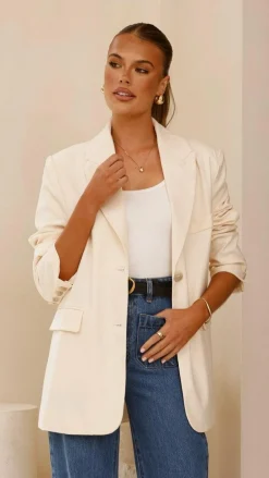Shannon Blazer - Cream