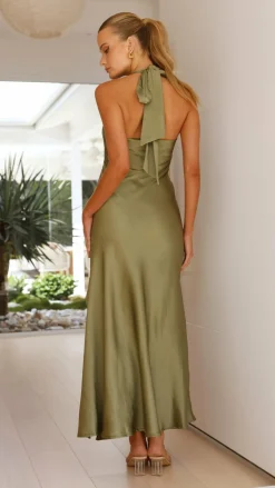 Sian Maxi Dress - Olive