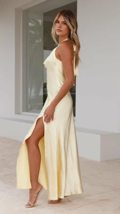 Sian Maxi Dress - Yellow