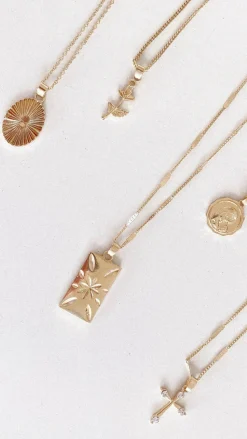 Sierra Fine Necklace Set - Gold