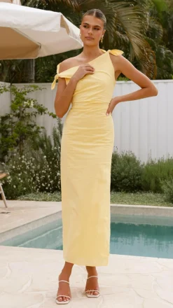Simone Maxi Dress - Yellow
