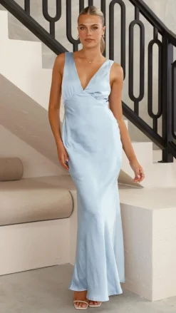 Sofia Maxi Dress - Blue