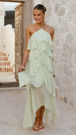 Soho Maxi Dress - Sage