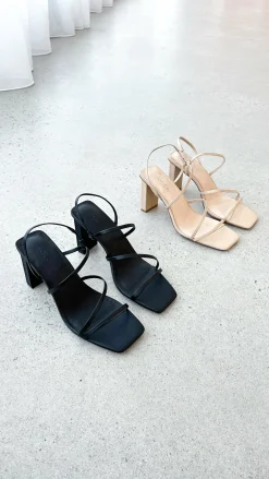 Sol Sana Geanie Heel - Black