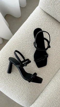 Sol Sana Manzoni Heel - Black