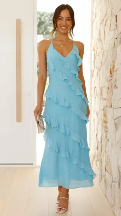Sophia Maxi Dress - Blue