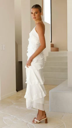 Sophia Maxi Dress - White