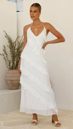 Sophia Maxi Dress - White