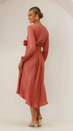 Starry Nights Dress - Baked Rose