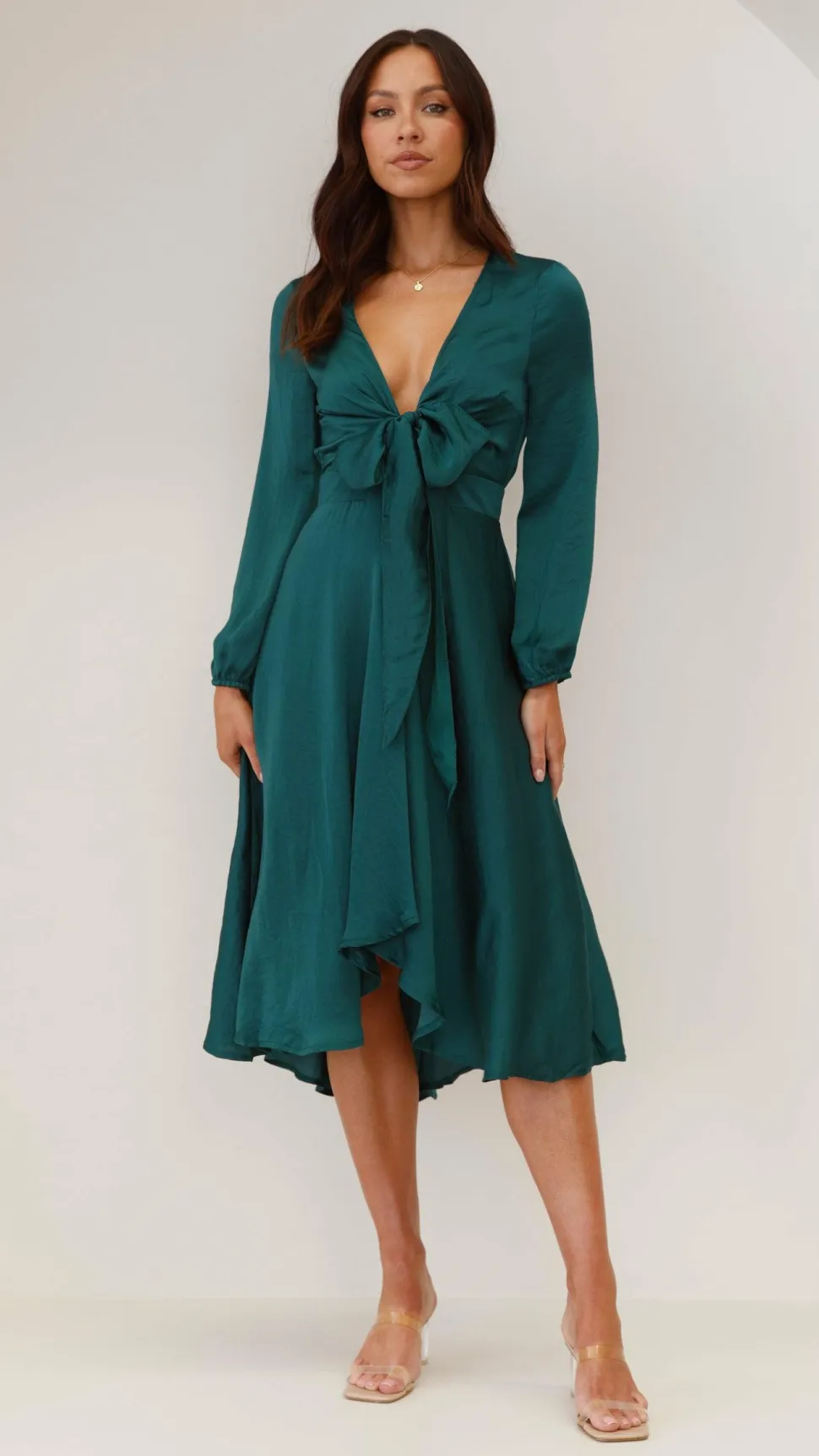 Starry Nights Dress - Emerald