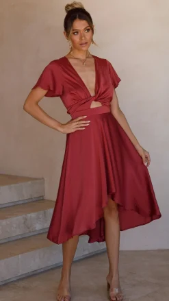 Sunny Daze Dress - Berry