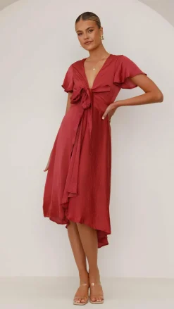 Sunny Daze Dress - Berry