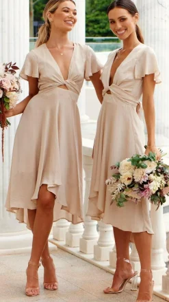 Sunny Daze Dress - Champagne