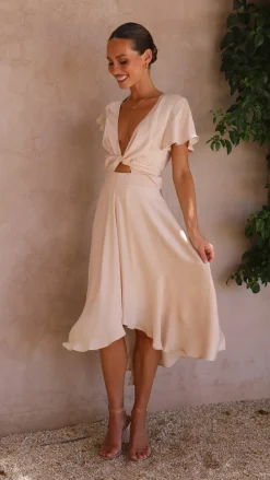 Sunny Daze Dress - Champagne