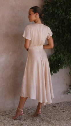 Sunny Daze Dress - Champagne