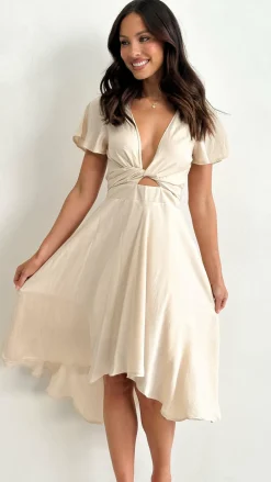 Sunny Daze Dress - Champagne