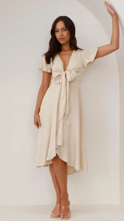 Sunny Daze Dress - Champagne