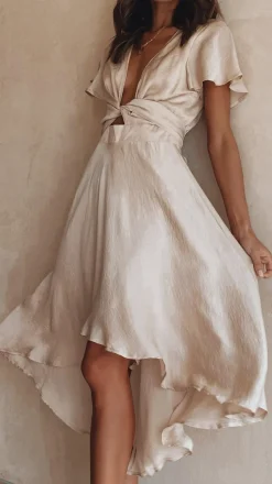 Sunny Daze Dress - Champagne