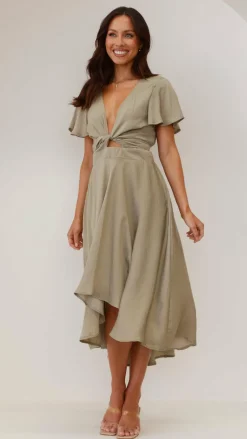 Sunny Daze Dress - Olive