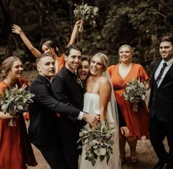 Sunny Daze Dress - Rust