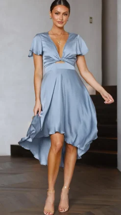 Sunny Daze Dress - Steel Blue