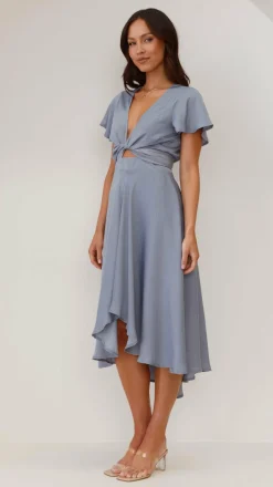 Sunny Daze Dress - Steel Blue