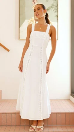 Takala Maxi Dress - Off White