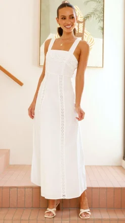 Takala Maxi Dress - Off White