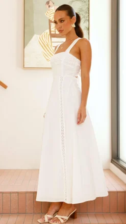 Takala Maxi Dress - Off White