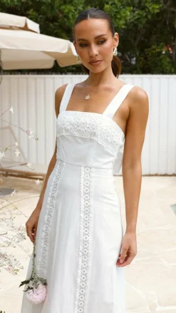 Takala Maxi Dress - Off White