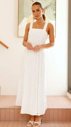 Takala Maxi Dress - Off White