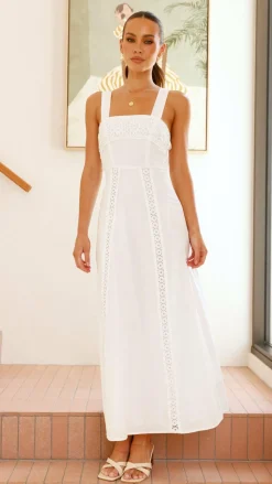 Takala Maxi Dress - Off White