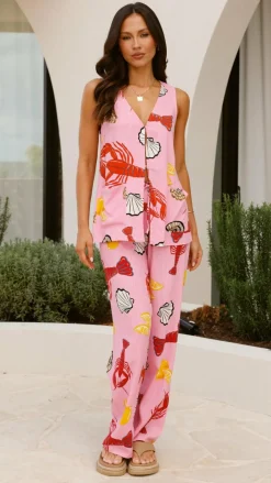 Talira Pants - Shell Lover Print