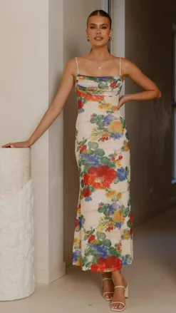 Tamera Maxi Dress- Floral