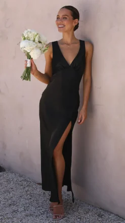 Taylor Maxi Dress - Black