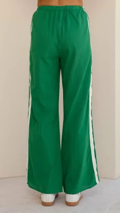 Tequila and Tacos Long Sleeve Top and Pants Set - Pink / Green