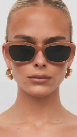 The Diaz Sunglasses - Nude / Ink