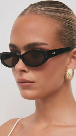 The Kasia Sunglasses - Dark Havana Tort / Walnut