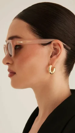 The Winslet Sunglasses - Opal Beige / Champagne