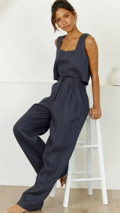 Tillie Crop Top - Ink