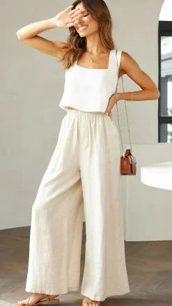 Tillie Crop Top - White