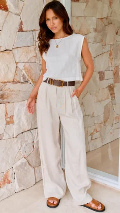 Tillie Pants - Oatmeal