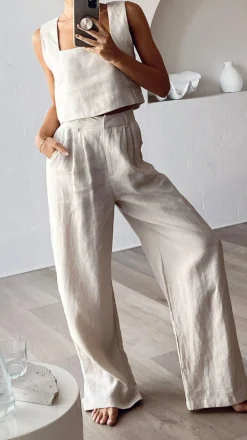 Tillie Pants - Oatmeal