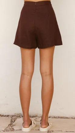 Tillie Shorts - Chocolate